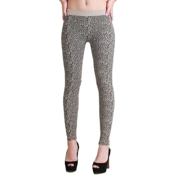Nikibiki Pants - Nikibiki Seamless Cheetah Leopard Print Leggings Tights OS